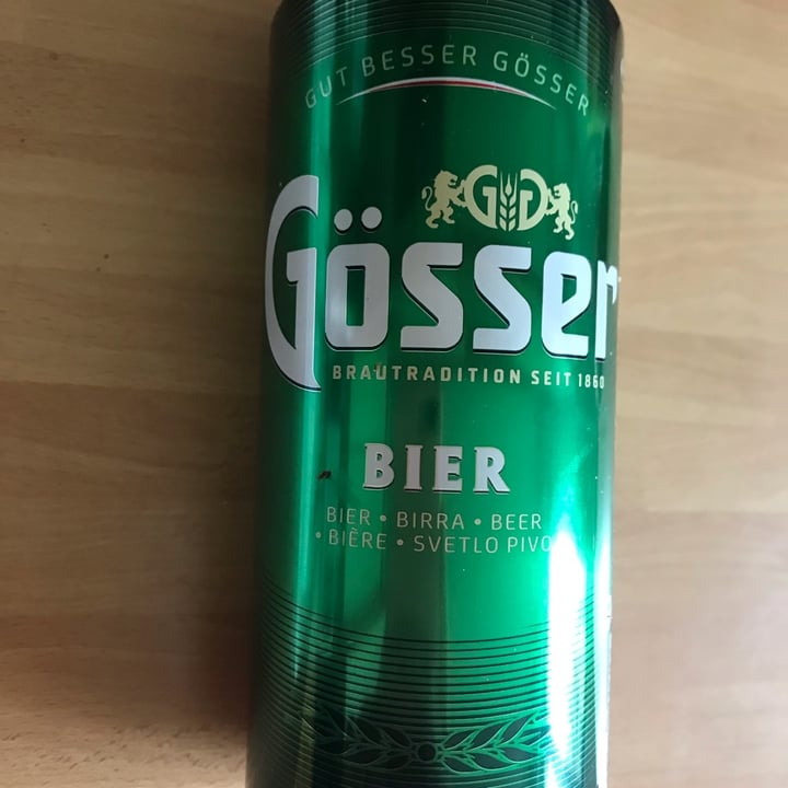 photo of Gösser Birra lattina shared by @veganleaf on  23 May 2022 - review