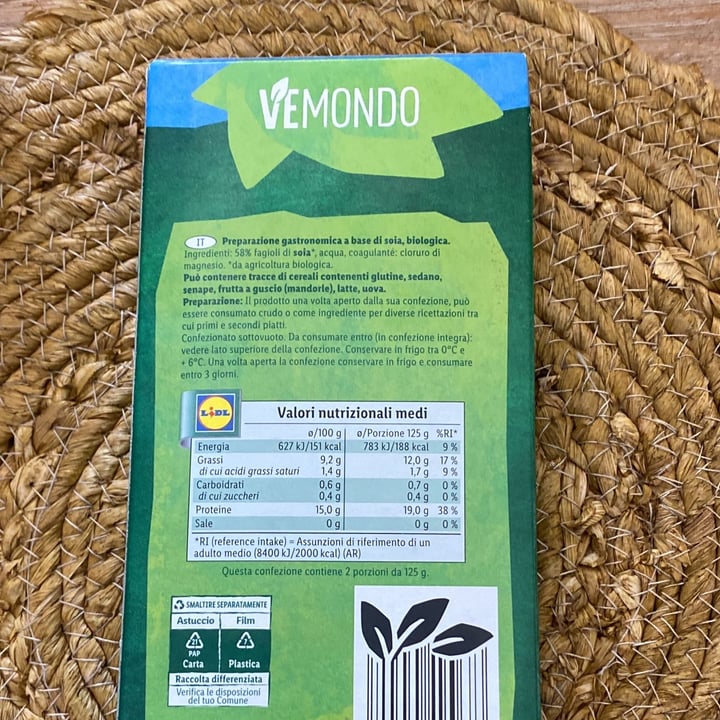 review photo of Vemondo Tofu bio shared by @smartis on 25 Jun 2022 - review