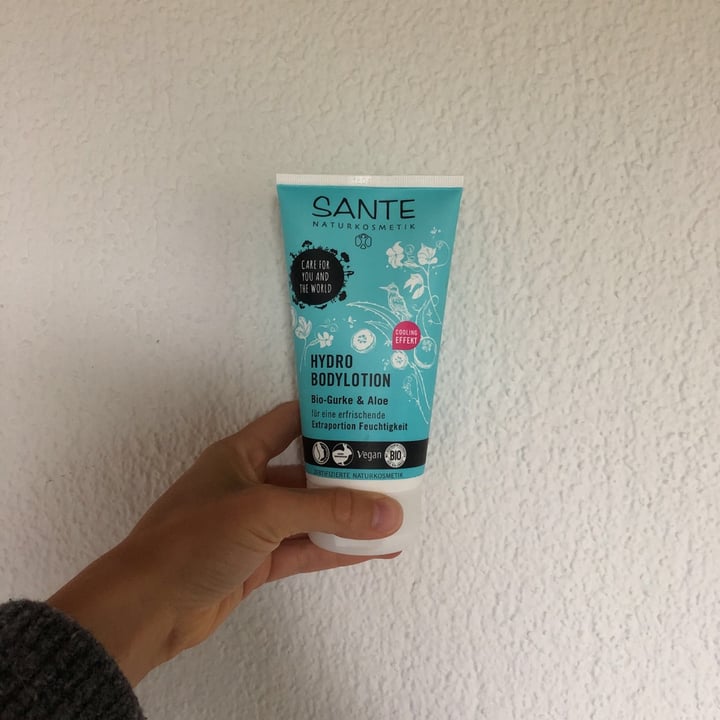 review photo of Sante Naturkosmetik Hydro Bodylotion shared by @nathalienchen on 01 May 2020 - review