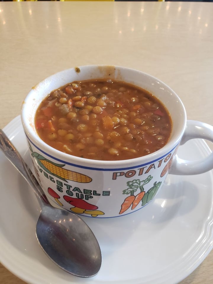 review photo of Perk! Coffee & Lunchbox Vegan Lentil soup shared by @jreyes on 08 Feb 2020 - review
