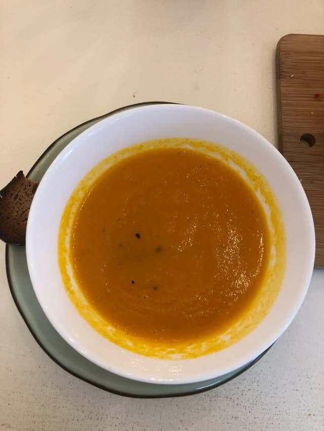 Photo du plat “Carrot soup”