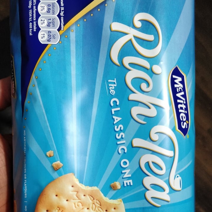 photo of McVitie's Rich Tea shared by @compassionate on  28 Oct 2022 - review