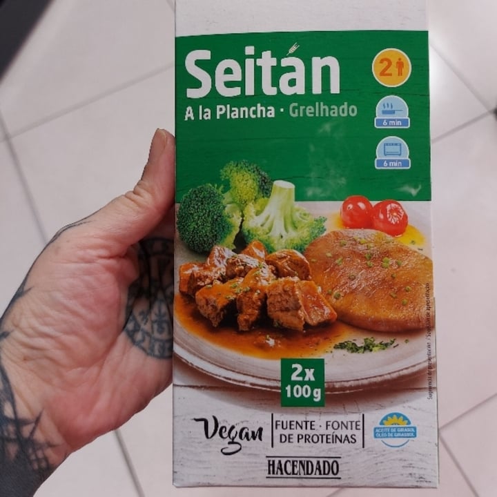 photo of Hacendado Seitan a la Plancha shared by @annieluciferian on  20 Aug 2021 - review