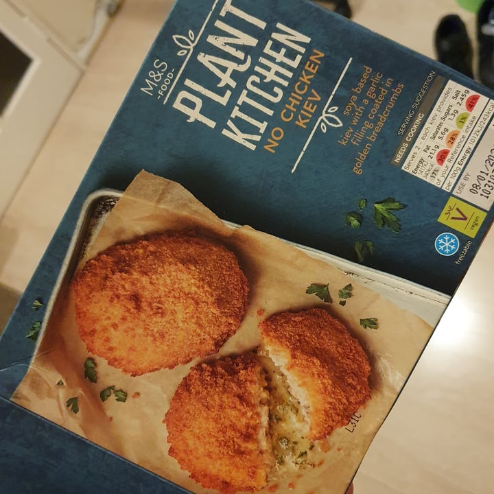 photo of Plant Kitchen (M&S) No chicken kiev shared by @gembean on  06 Jan 2021 - review