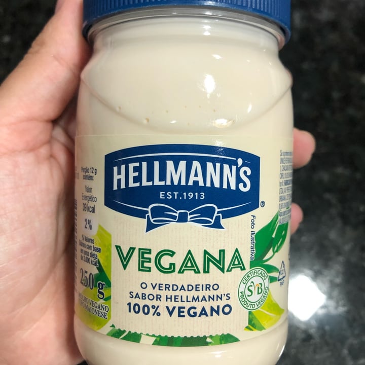 photo of Hellmann’s Maionese Vegana shared by @marinasrezende on  10 May 2022 - review