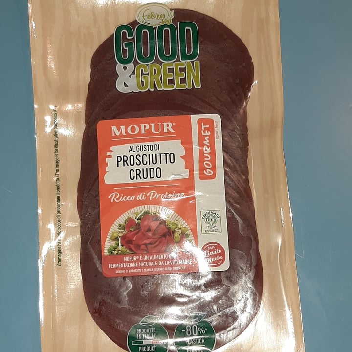 photo of Good & Green Good&green Mopur Al Gusto Prosciutto Crudo shared by @rross14 on  13 Dec 2021 - review
