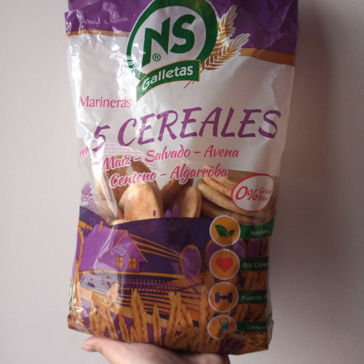 photo of NS Galletas Galletas Marineras 5 Cereales shared by @danajbe on  02 Jan 2022 - review