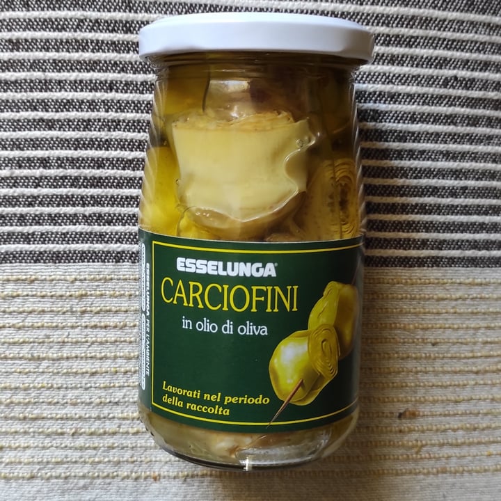 photo of  Esselunga Carciofini in olio d'oliva shared by @stephilosopher on  01 Jul 2021 - review