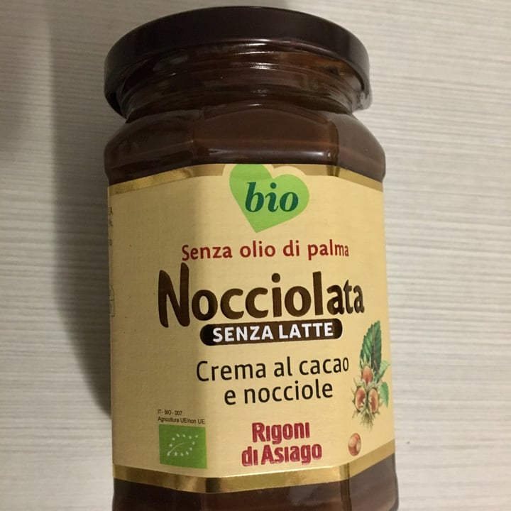 photo of Rigoni di Asiago Nocciolata Dairy Free Hazelnut Spread with Cocoa shared by @marcokatta on  13 Oct 2021 - review