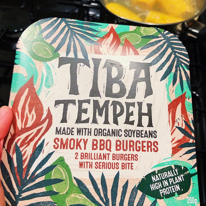 review photo of Tiba tempeh BBQ Burgers shared by @laurasims on 03 Feb 2021 - review