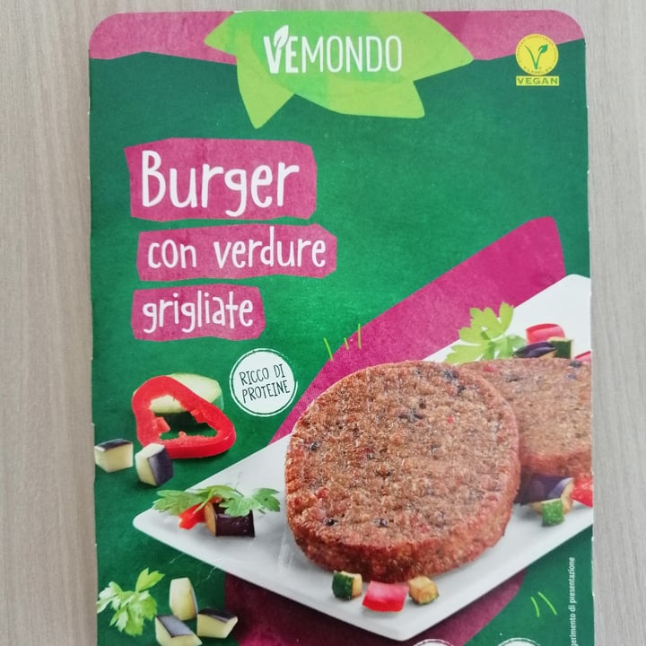 photo of Vemondo Burger con Verdure Grigliate shared by @ogygya on  28 Nov 2021 - review