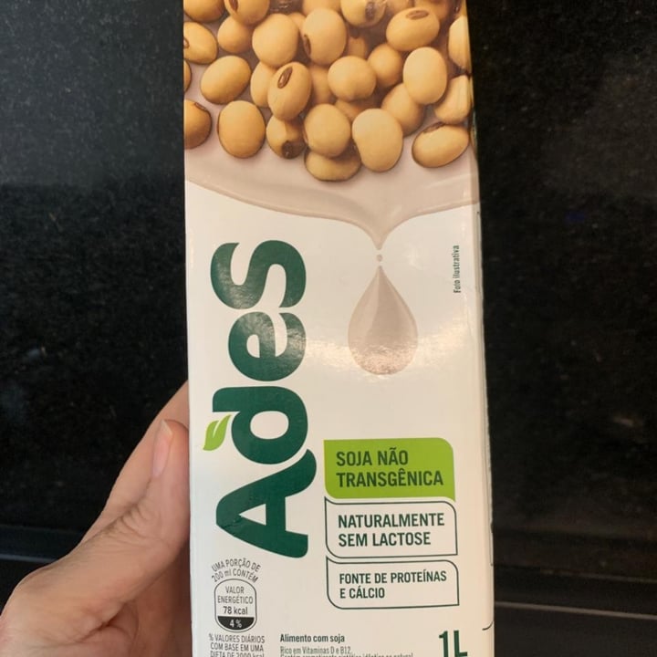 review photo of Ades Leite de soja sabor original shared by @christianquintao on 23 Jul 2021 - review