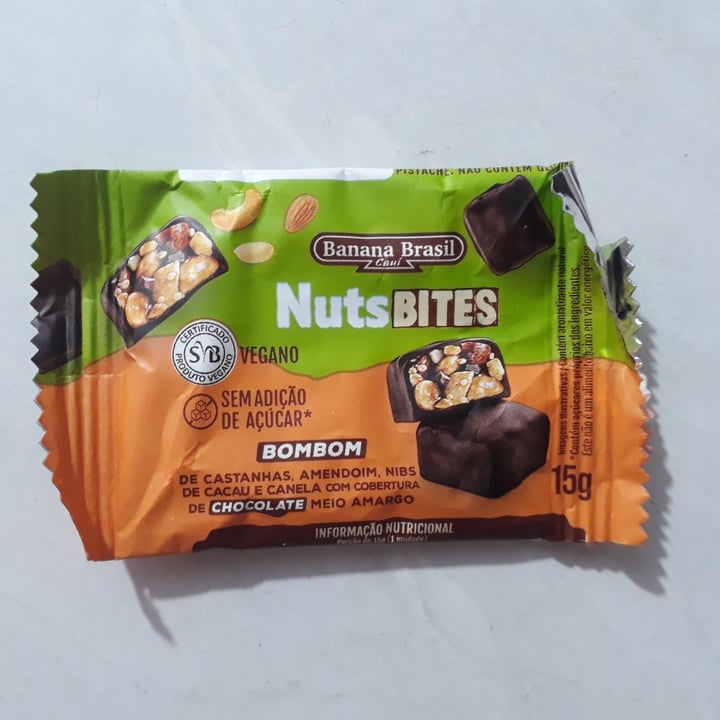 photo of Banana Brasil cauí Nuts Bites shared by @mabelzinha on  25 Oct 2021 - review