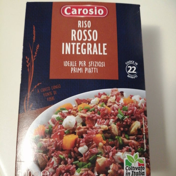 photo of Carosio Riso rosso integrale shared by @cristinavegbaruffa on  27 Aug 2022 - review