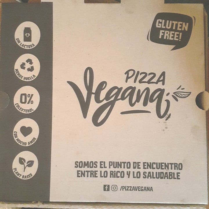 photo of Pizza Vegana Canastitas shared by @lalaveg on  18 May 2020 - review