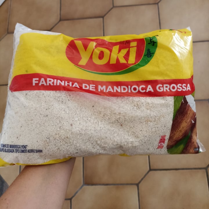 photo of Yoki Farinha de Mandioca Grossa shared by @lucorrea on  29 Apr 2022 - review