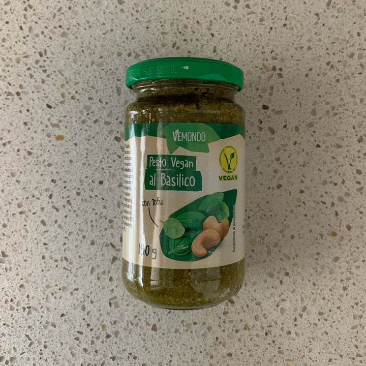 review photo of Vemondo Pesto Basilico Mit Tofu shared by @marilen4 on 14 Aug 2022 - review