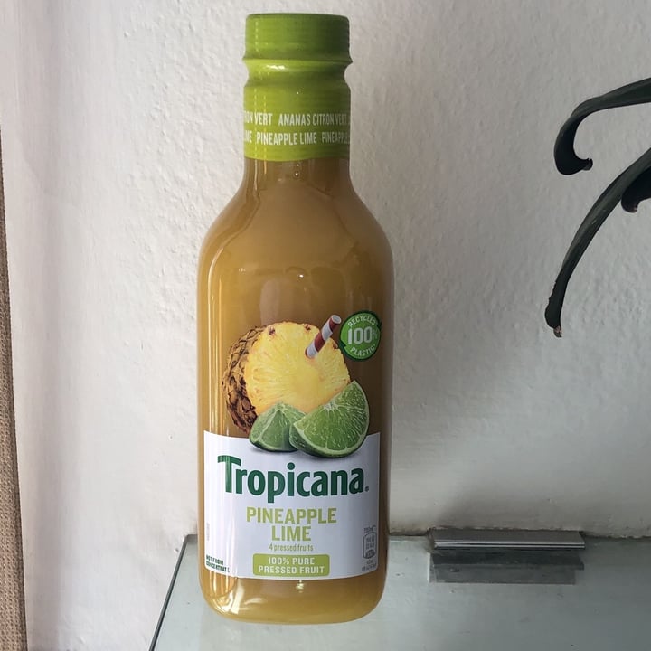 photo of Tropicana Pineapple lime shared by @annadiprimavera on  19 Apr 2022 - review