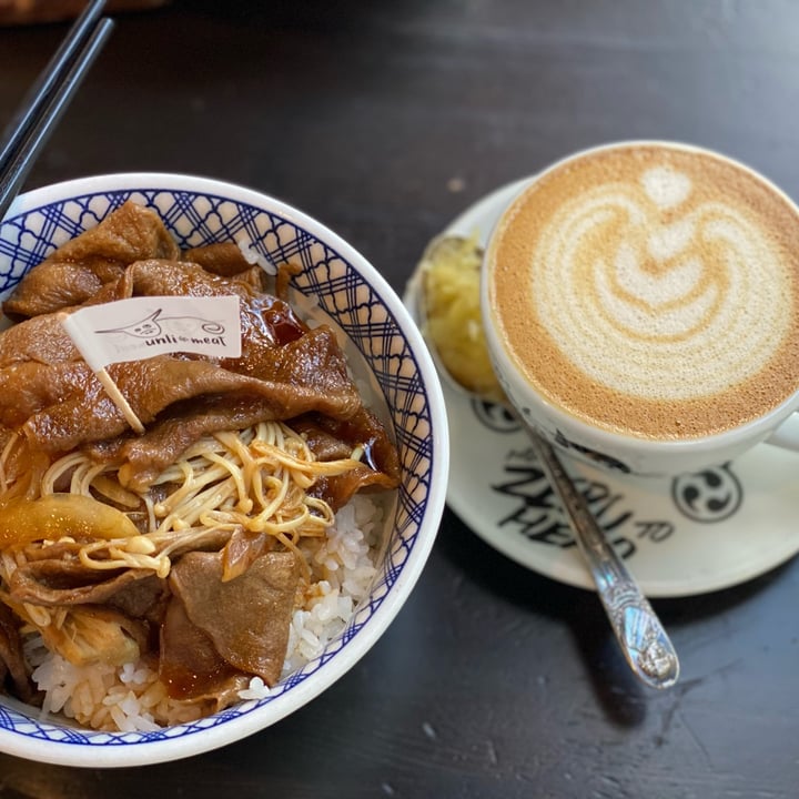 photo of sensory ZERO [ headquarters | specialty coffee roastery ] I’m Not Beef Rice shared by @vegangu on  19 Nov 2022 - review