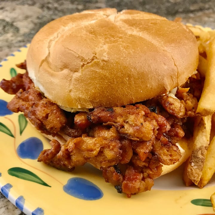 photo of Black Water Bar BBQ Sandwich shared by @pdxveg on  27 Oct 2020 - review