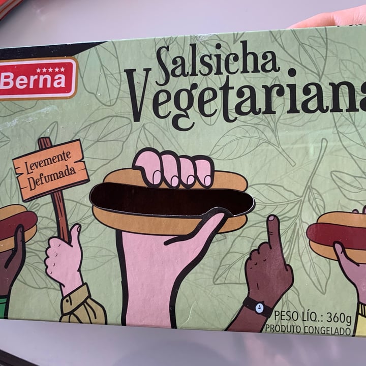 review photo of Berna Salsicha vegetariana shared by @smenezes on 10 Nov 2022 - review