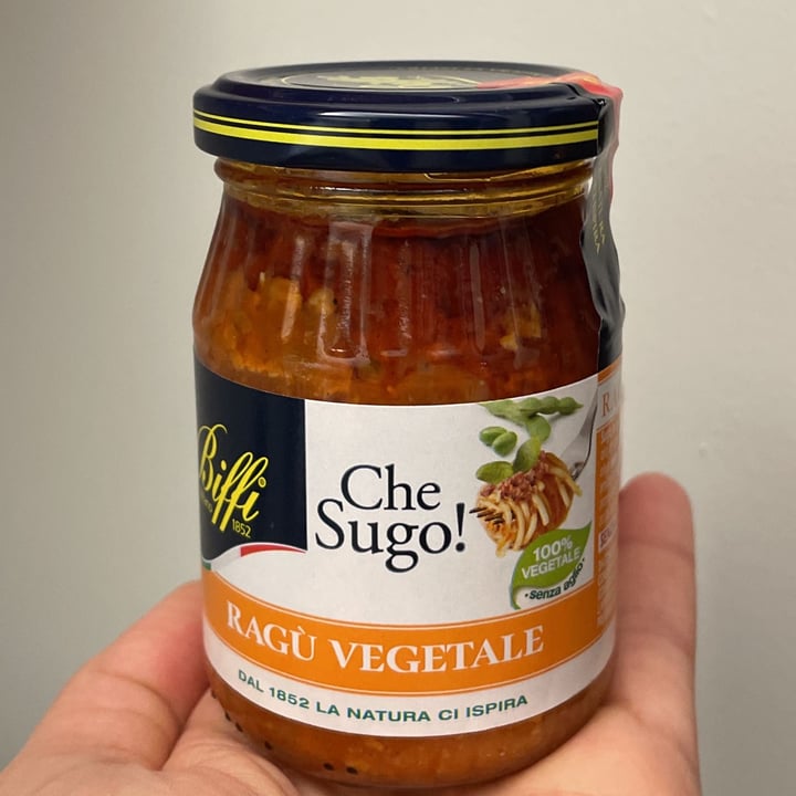 review photo of Biffi Che Sugo! Ragù Vegetale (in vetro) shared by @danieletonin on 06 Apr 2022 - review