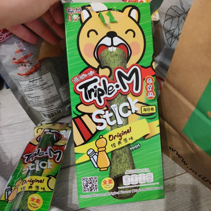 photo of Triple-M Stick of Original Flavour Roasted Seaweed shared by @maikkumoi on  21 Sep 2021 - review