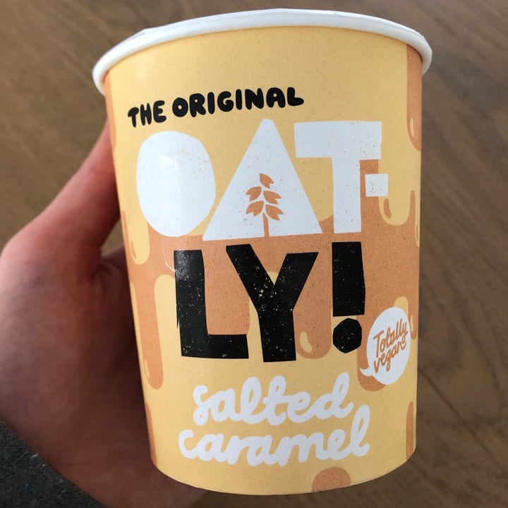 photo of Oatly Salted Caramel Ice Cream shared by @claudiasmith999 on  15 May 2020 - review