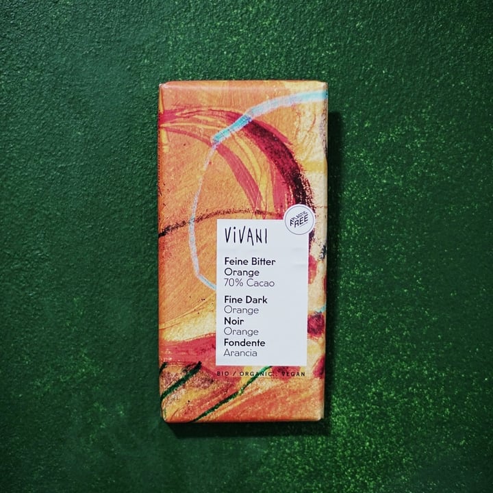 photo of Vivani Vivani Feine Bitter Orange 70%cacao shared by @simhazel on  20 Nov 2020 - review