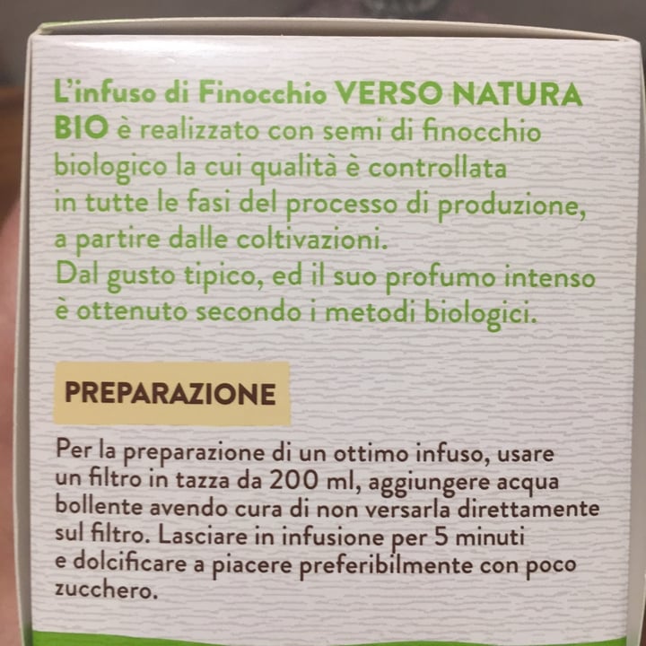 photo of Verso Natura Conad Veg Infuso di Finocchio shared by @soniamiao on  21 Feb 2022 - review