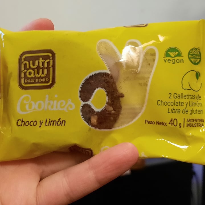 photo of Nutri Raw Cookies choco y limón shared by @lurethemwithfood on  20 Aug 2022 - review