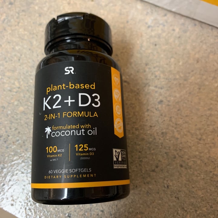 photo of Sports Research Plant-Based K2+D3 shared by @lisamc427 on  29 Dec 2020 - review