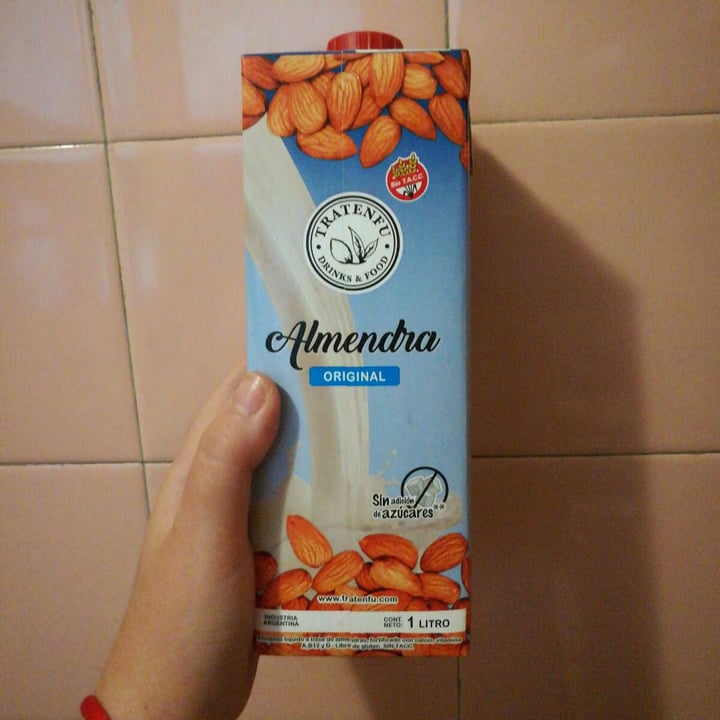 photo of Tratenfu Leche de Almendra Original shared by @eug3 on  23 Dec 2020 - review