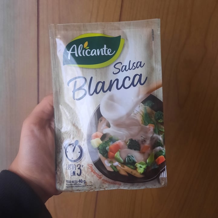 photo of Alicante Salsa blanca shared by @marleneriolo on  05 Oct 2022 - review