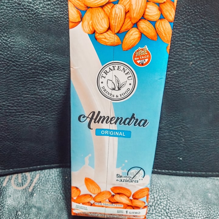 review photo of Tratenfu Leche de Almendra Original shared by @florenciaveganfit on 06 Dec 2020 - review