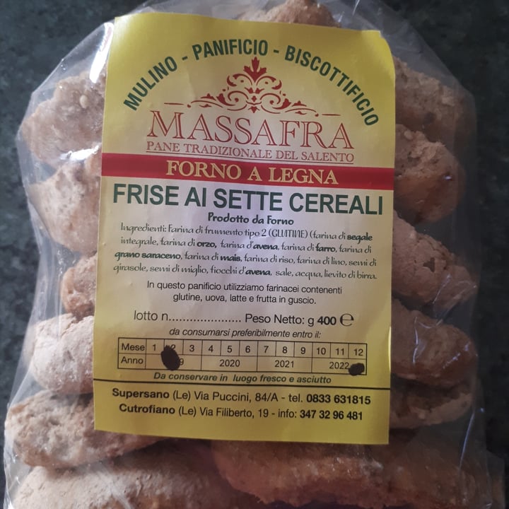 photo of Massafra Frise ai sette cereali shared by @eleonora05 on  02 Dec 2021 - review