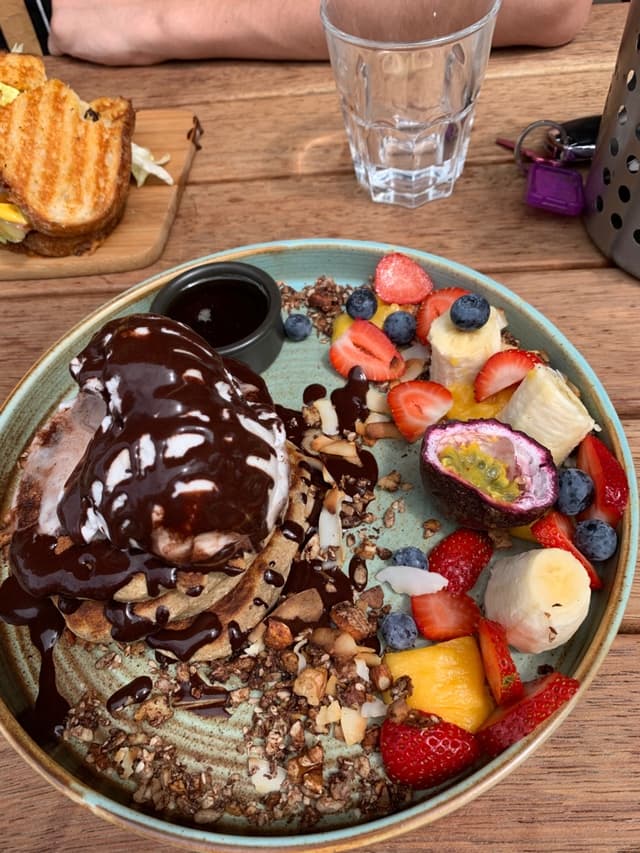 「Buckwheat Pancakes GF」の料理の写真
