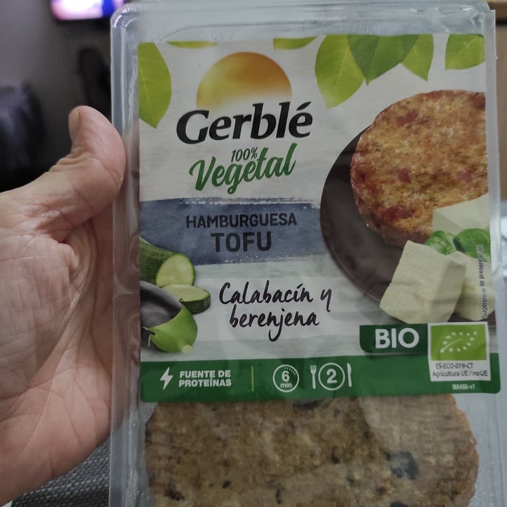 review photo of Gerblé Hamburguesa tofu con calabacín shared by @petra0902 on 04 Sep 2021 - review