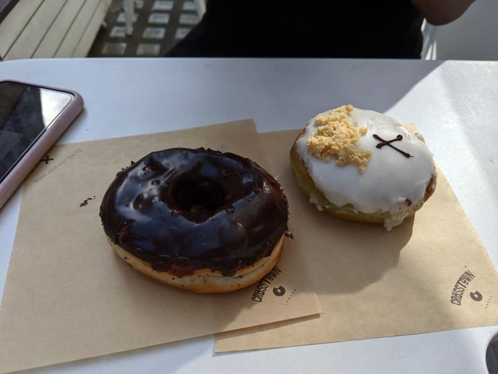photo of Crosstown Marylebone - Vegan Doughnuts & Coffee Vegan Doughnuts shared by @bitttttten on  15 Dec 2019 - review