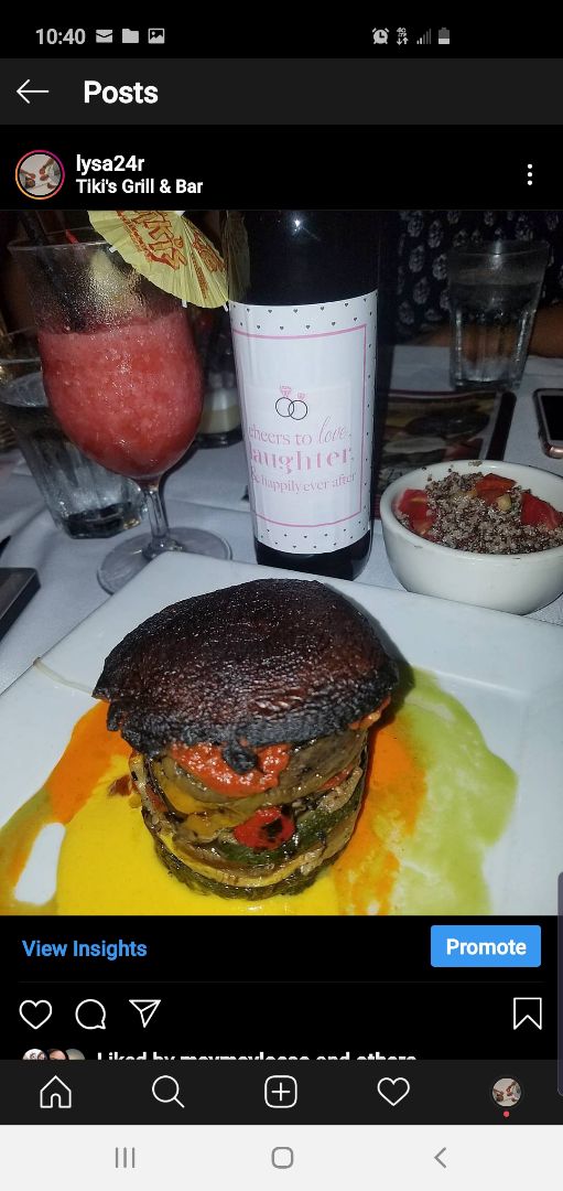 photo of Tikis Grill & Bar Stuff Portobello Mushroom shared by @lysa24r on  24 Jan 2020 - review