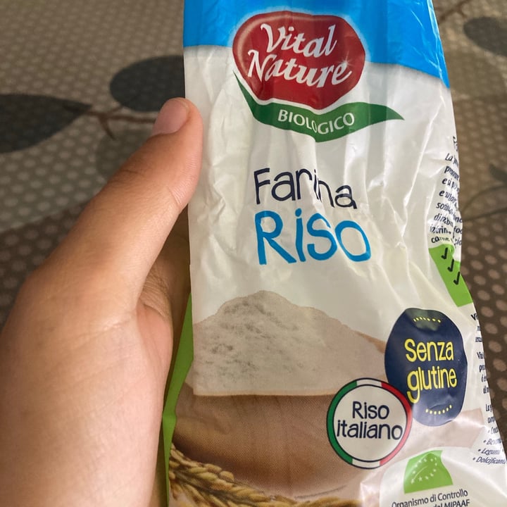 photo of Vital Nature Biologico Farina riso shared by @daxvegan on  11 Aug 2021 - review
