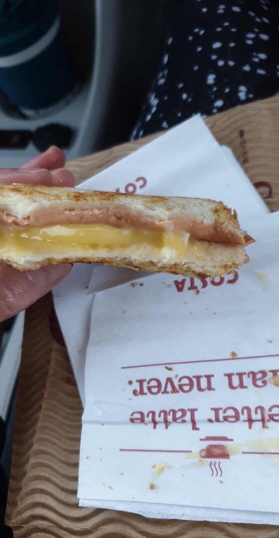 review photo of Costa Coffee Vegan Cheese And Ham Toastie shared by @jenni1971 on 15 Mar 2020 - review