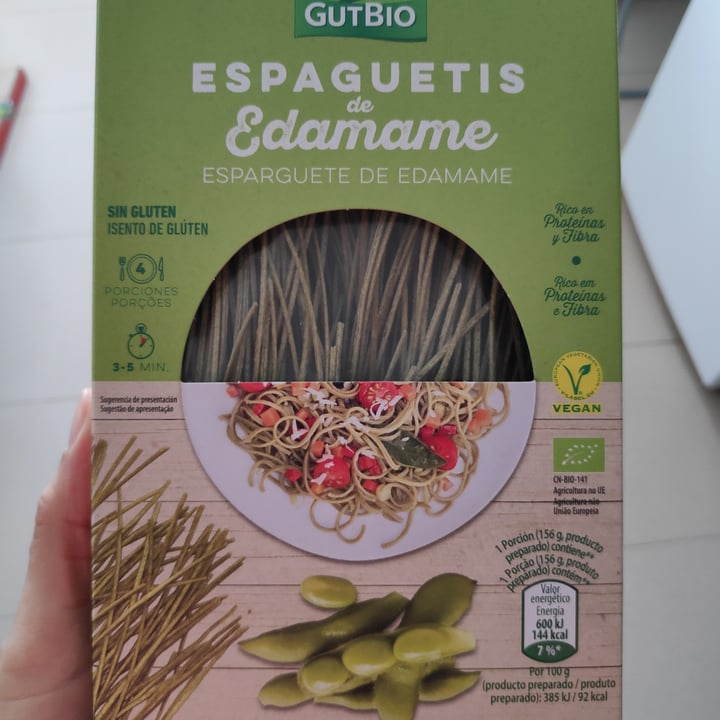 photo of GutBio Espaguetis de Edamame shared by @alvegandoi on  20 Dec 2021 - review