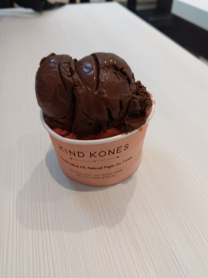 photo of Kind Kones Chocolate Sorbet shared by @nadoose on  24 May 2019 - review