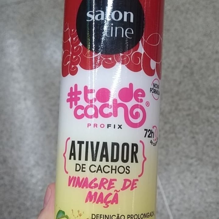 photo of Salon line ativador de cachos vinagre De Maçã shared by @verdemayra on  04 Jun 2022 - review