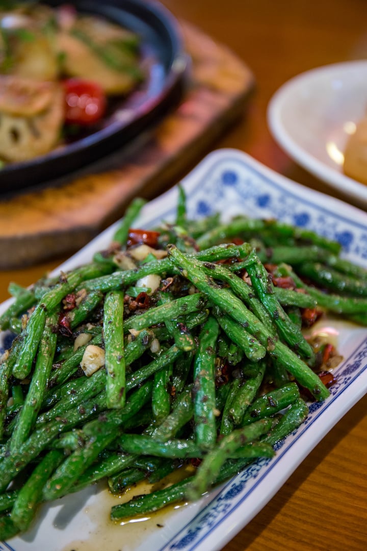 photo of Old Chengdu Sichuan Cuisine Stir-fried String Beans shared by @akm on  26 Dec 2017 - review
