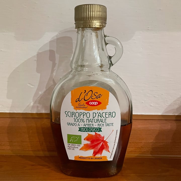 review photo of Coop Sciroppo d'acero biologico shared by @lixz on 08 Dec 2021 - review