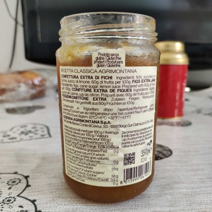 review photo of Agrimontana confettura extra di fichi shared by @magistrapapera on 16 Sep 2022 - review