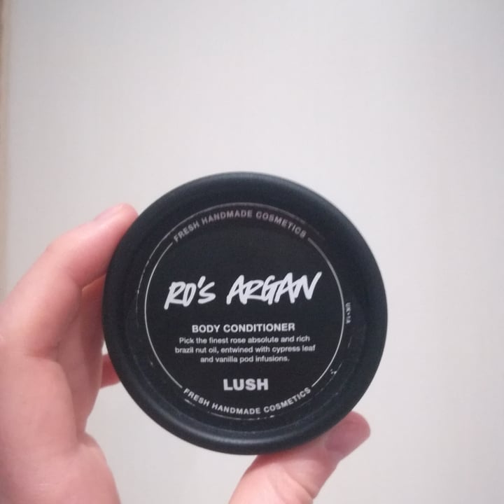 photo of LUSH Fresh Handmade Cosmetics Ro’s Argan Body Conditioner shared by @anxietea on  30 Oct 2020 - review