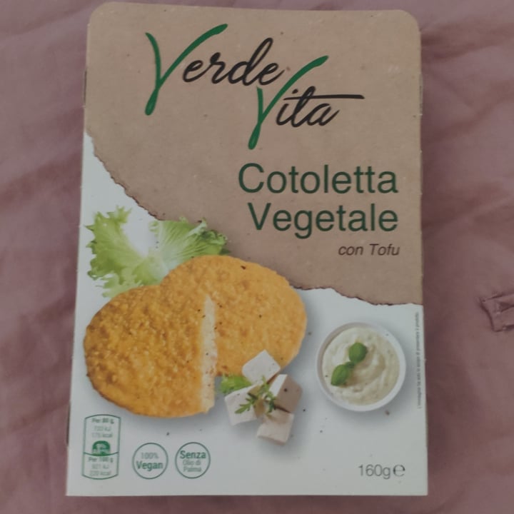 photo of Verde vita Cotoletta vegetale con tofu shared by @gnetta on  03 Jun 2022 - review